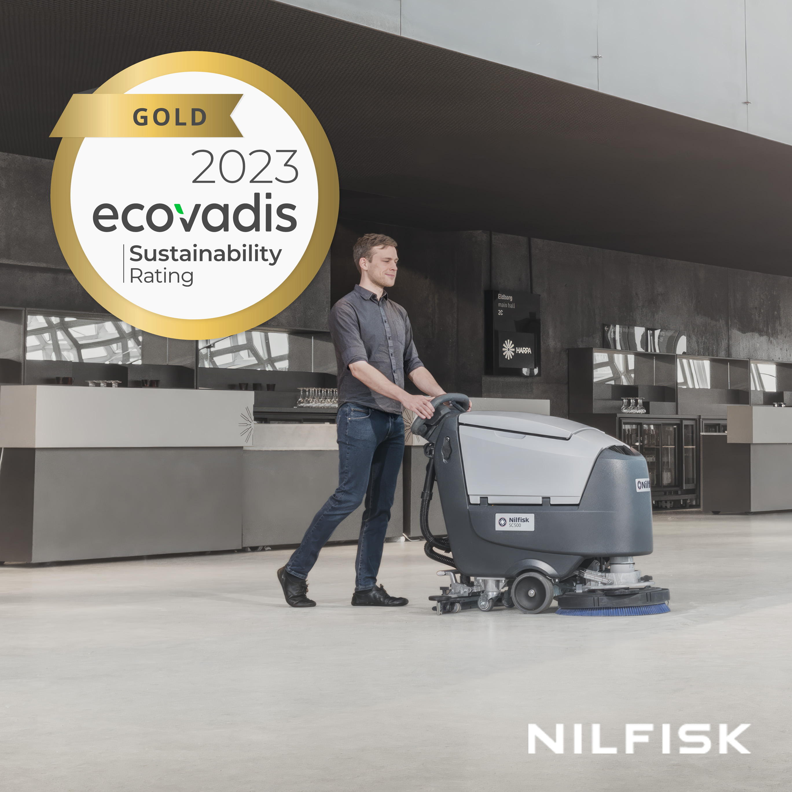 Nilfisk awarded with EcoVadis Gold Medal